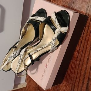 Bandolino strappy heels.